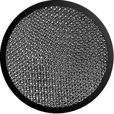 CIARRA AL125125 Filtre à graisse en aluminium - 1 pièce - Noir - pour Mini Hotte Aspirante Portable - CBPHP01,CBPHW01,CBPHL01,CBPHB01