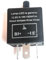 Simda Pro Universal 3 Poliger 12 V Motorrad LED Blinker Relais Lastunabhängiges Blinkerrelais Blinkgergeber Blinkrelais Blinkfrequenzkontroll Relai…