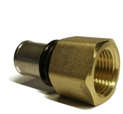 Sanpro THPRESS Pressfitting Übergang Innengewinde - Übergangsmuffe, Größe 16x2 - Gewinde 1/2