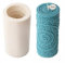 Xidmold Vintage Floral Pattern Pillar Candle Mould, Yin Yang Column Silicone Mold for Soy Wax Candle, Aromatherapy Candle, Gypsum, Plaster, Home Decor (C, Large)