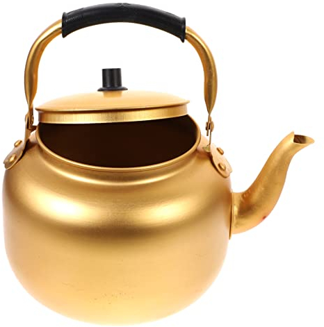 LeGDOr Rice Wine Jug Gas Kettle Boiling Rice Wine Kettle Teapot Spout Filter Aluminium Stainless Steel Strainer Stainless Steel Water Bottle Stovetop Teapot Aluminum Bone China Wine Bowl