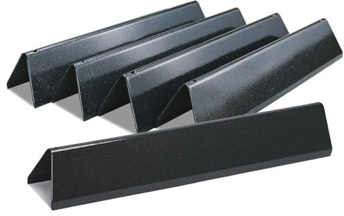 MGiessca 7636 Flavorizer Bars für Weber Spirit 300 Grill, 38,8CM Aromaschienen für Weber Spirit E310 E320 E330, Brennerabdeckung für Weber II E-310 S-310 Grill, 68843 Heizplatte Ersatz