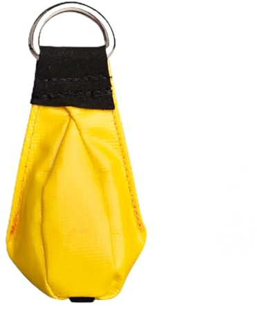 MEGYAD Sacchetto da lancio: centrifuga multiuso in nylon, arrampicata albero, corda di lancio, sacchetto di peso, anello a D in acciaio inox, sacchetto di lancio, arrampicata per albero, arrampicata,