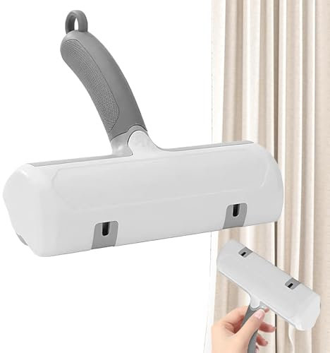 Fusselrolle für Tierhaare, Fusselrolle für Kleidung | Wiederverwendbarer Fusselroller für Hundehaare,Fusselentferner, ergonomischer Griff für Sofa, Bett, Teppich, Couch, Möbel, Autositz