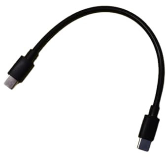 PEVive 60W USB C to USB C Cable, Type C Short Fast Charging Data Sync Cord for Cellphone Tablet