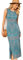 Zeagoo Women Summer Long Dress Sleveless Maxi Dress Ladies Beach Boho Sundress with Pockets Green Floral M