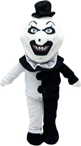 RDCIRP Terrifier 3 Plüschtier, gefüllte Anime-Horrorfilmfigur, Plüschtier, Kunst-Clown-Kissenpuppe for Mädchen-Jungen-Fans