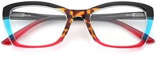 GianMarcoVenturi Bari Lesebrille, Rot Multicolor, 3 Diottria