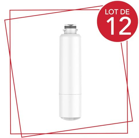 SOS Accessoire Lot de 12 filtres à eau pour Réfrigérateur, congélateur SAMSUNG DA29-00020B