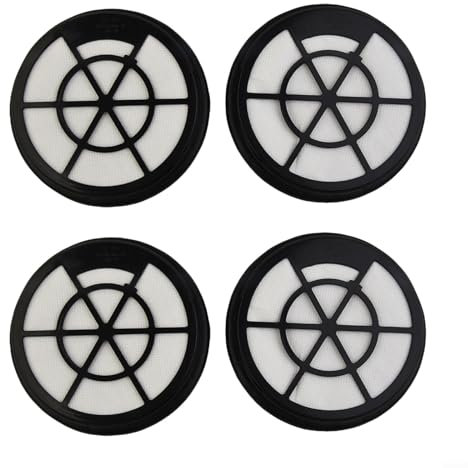 Juego de 4 filtros de repuesto para aspiradoras, lavables para Bosch Serie 2 BGC05A220A BGC05AAA1 BGC05AAA2 BGS05A220 BGS05A221 BGS05A222 BGS05A225