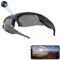 MONTY SOUL Occhiali da Sole con Telecamera Nascosta - Occhiali Smart con Risoluzione HD1080p - Video Registratore e Lenti Polarizzate con Protezione UV400 - Ideale per Sport all'Aperto (OcchiLux)