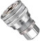Uqezagpa Llave de vaso universal ajustable, llave de vaso manual, manga, herramienta de enchufe universal de 10 mm a 19 mm para 3/8 pulgadas