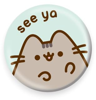 Pusheen (See Ya) 25Mm Badge