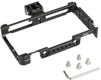 Compatibile con FeelWorld LUT7/Atomos Ninja/Destview R6 - Supporto for monitor da 5-7 for 5,5 6 6S F6 PLUS F5 Pro V2 UHB(For LUT6S w Holder)