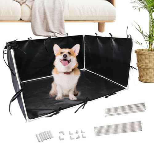 Dog Pee Tray - High Wall Puppy Potty Holder, Spill Proof Design | Indoor Training Toilet for Small Medium Dogs, Corgi French Bulldog, Sist