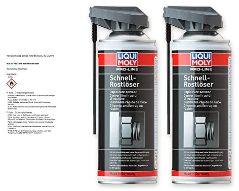 Liqui Moly 2X 7390 Pro-Line Schnell-Rostlöser Spray Rust Remo