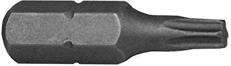 Faithfull Star Security T10 S2 Stahl-Schraubendreher-Bits x 25 mm