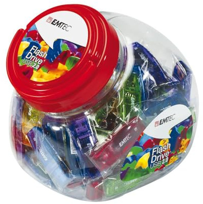 EMTEC USB-Stick 32 GB C410 USB 2.0 Candy Jar 80 pcs. (ECMMD32GC410JAR)