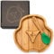Plato Bebé BLW de Bambú con Ventosa Antideslizante, Precuchara de Bambú y Silicona Sin BPA, Ecológico, Ideal Aprendizaje, Regalo Bebé (1 Plato + 1 Cuchara)