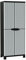 vidaXL Kunststoffschrank Haushaltsschrank Schrank Gartenschrank Balkonschrank Beistellschrank Putzmittelschrank Werkstattschrank 68x39x171,5cm Rattan-Design