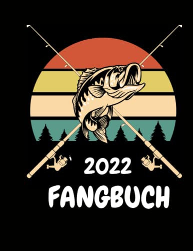 FANGBUCH 2022: angelkalender fette fische, karpfen kalender ,angeln für anfänger, angelbuch adventskalender ,geschenk angler