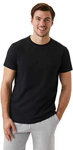 Björn Borg Men's Centre T-Shirt, Schwarz, M