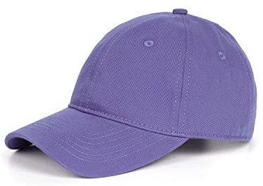Zylioo Basecap, berretto da baseball, da uomo, XL, XXL, regolabile, per la testa grande, Tesa (7,5 cm)-viola (viola), XXL