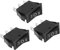 3X AC15A/250V 20A/125V 3 Pin SPDT ON-OFF-ON 3 Posiciones Interruptor de Balancin de Resorte