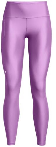 Under Armour Tech High Rise Leggings, (560) Provence Purple / / Viola Ace, XX-Large Alto Donna