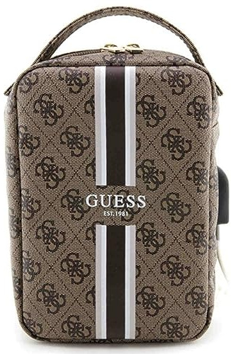 GUESS Tasche GUHBP4RPSW Organizer braun 4G Printed Stripes