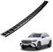 CHROMEMASTER | Kompatibel mit Mercedes GLC X254 2022+ | Ladekantenschutz Stoßstangenschutz | Edelstahl/Dunkles Chrom | Lackschutzleiste Sichert den Heckstoßfänger vor Kratzern