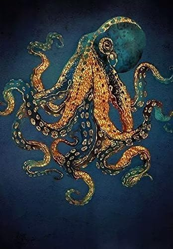 Unterwasser-Oktopus-Holzpuzzle, 1000 Teile, Puzzles für Erwachsene und Kinder, pädagogisches Spielzeug, Geschenk, Kunst, Tier, Tier, Party