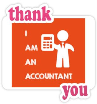 Rechner Buchhaltung Daten Job Danke Aufkleber Zitat Dankbar