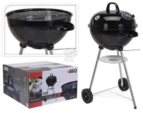 ProGarden Barbecue forme de boule noir