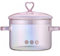 Cute Microwavable Transparent Glass Pot with Lid - Thickened Heat Resistant Electric Stove Pot for Soup, Drinks