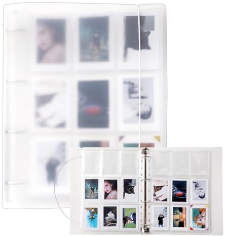 540 Pocket Mini Photo Album for Fuji Instax Mini 70 7s 8 8+ 9 11 25 50s 90, for Polaroid Instant Camera, for Kodak Smile Printomatic Instant Print Camera and Cards