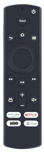 XINFUTE Ersatz-Fernbedienung NS-RCFNA-19 für Insignia Toshiba Fire TV Edition