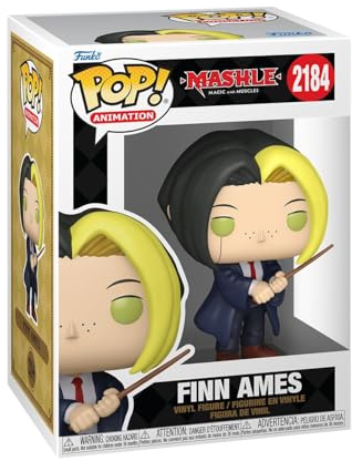 Funko POP! Animation: Mashle - Finn | Offizieller Fanartikel und Merch - Vinyl Sammelfigur als Regal Deko - Geschenkidee zum Geburtstag für Fans und Sammler