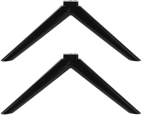 GLEAVI 2pcs Tv Stand Base Legs Replacement With Screws Tv Pedestal Riser Desk Holder Stand With Screws For 50 Inch Home Televisions