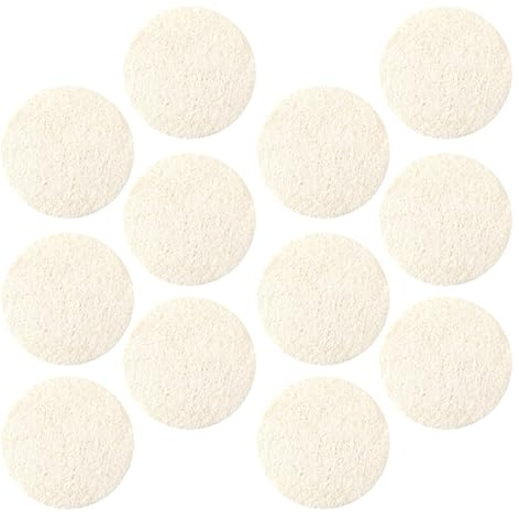 12 Natürliche Luffa Peeling Pads für Gesichtsreinigung