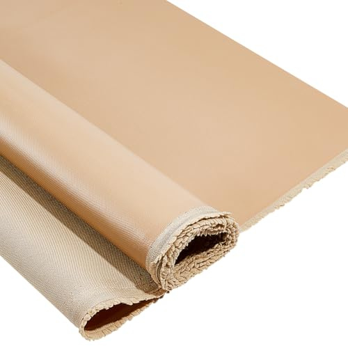AHANDMAKER Canvas Oxford Fabric Waterproof Canvas Marine Fabric 59 Wide 600D Upholstery Material Cordura Polyester Fabrics for Home Decor Marine Sunbrella Awning Bag Sewing DIY Craft, 2 Yards Wheat
