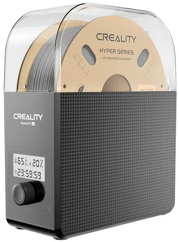 Creality Filamento essiccatore, filamento per stampante 3D, scatola a secco con riscaldamento a 360° e ventola per 1,75 mm/2,85 mm PLA, PETG, ABS, TPU