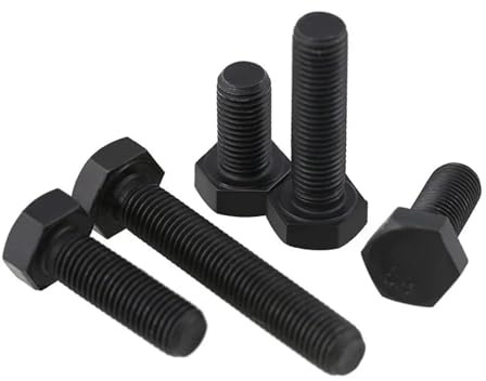 Sechskantschraube Vollzahnschraube Feinzahnschraube M8 M10*1 M12*1,25M14M16M20*1,5 8,8 Kohlenstoffstahl(25mm,M12x1.25 2pcs)