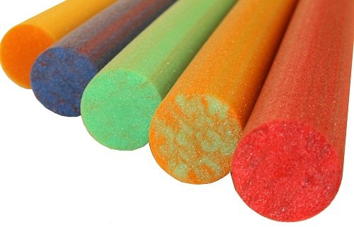 Grevinga® Pool - Nudel 50er Set | Farbwechselnudeln | Bunt | 50 Stück