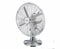 Status Desk Fan | 12 Inch Oscillating Portable Fan | 3 Speed Adjustable Angle Fan | Chrome | S12CDESKFAN1PKB