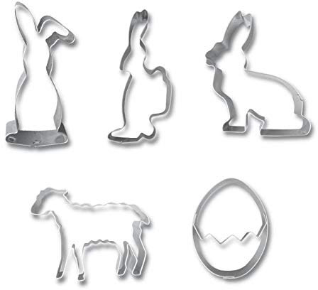 Wiemann Lehrmittel Städter Ausstechformenset Ostern - 5 Motive