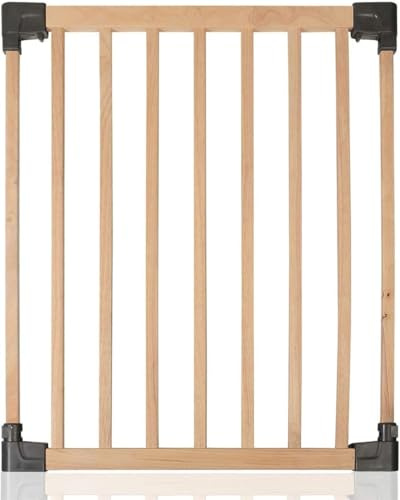 Safetots Barrière et parc de jeux multiPanneaux en Bois, Panneau d'Extension, Naturel, Bois, 60cm, Extension pour barrière ou parc de jeux