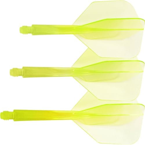Trinidad Darts Condor Achse Shape neon gelb lang 33 5 mm, 3 st?ck.