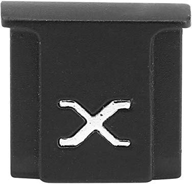 for Fuji X100F Hot Shoe Cover-Kamera Hot Shoe Schutzabdeckung Ganzmetallmatte Oberfläche Kompakte Leichte Kamera Blitzschuh Schutzhülle Ersatz Für Fuji X-Serie