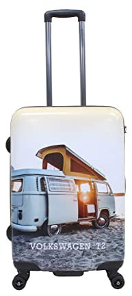 GS1 Hong Kong, China Volkswagen reiskoffer met Camper Bus Print M, 67 cm, Bedruckt